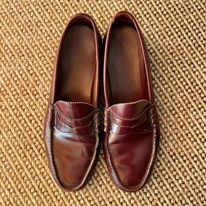 G.H. Bass & Co. Rich Brown Leather Loafers
